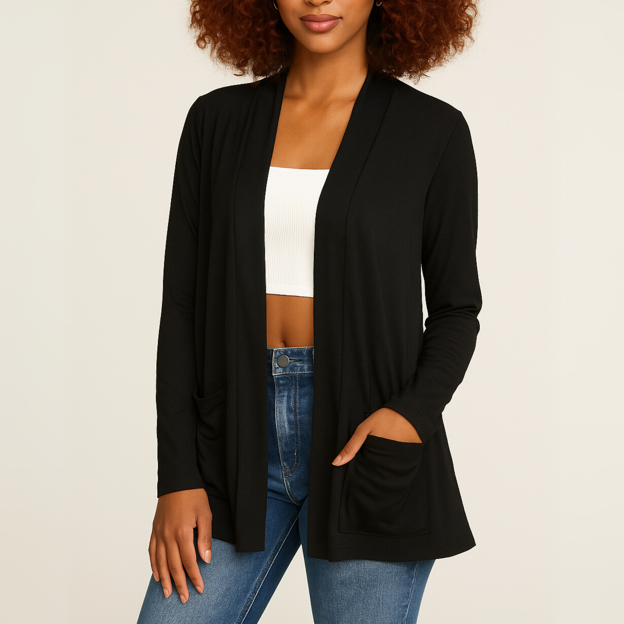 Flowy Open Cardigan