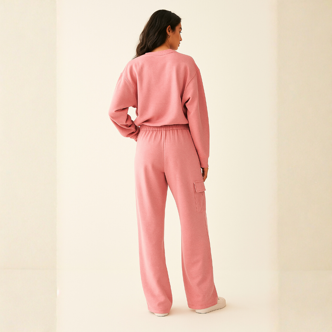 Acid-Wash Oversized Sweatpants