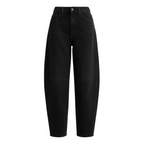 Mid-Rise Barrel Jeans