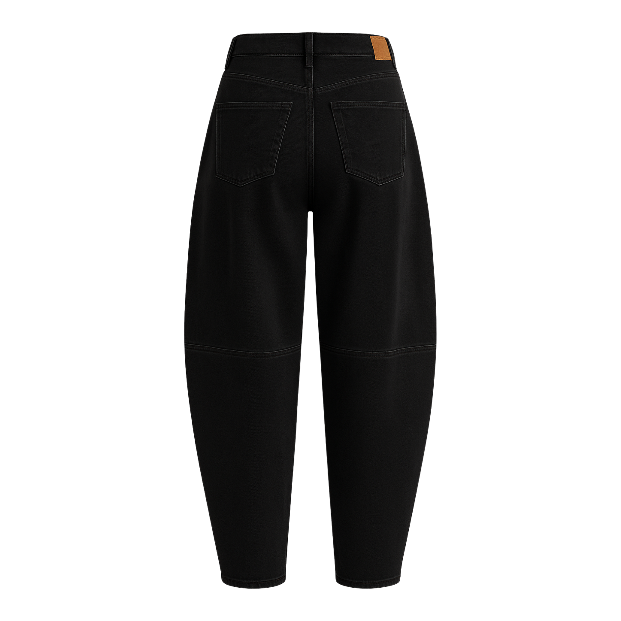 Mid-Rise Barrel Jeans