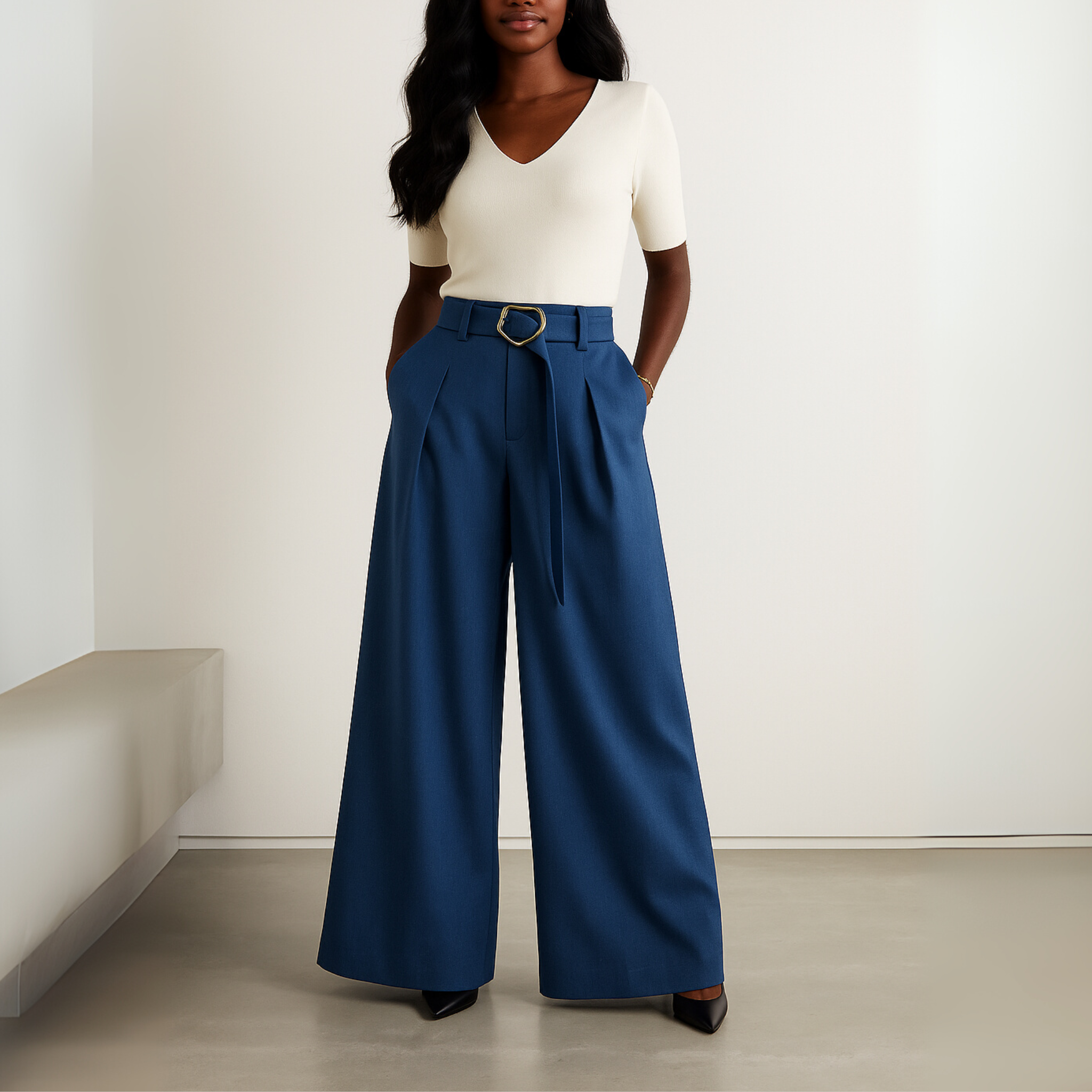 Pleated Trousers