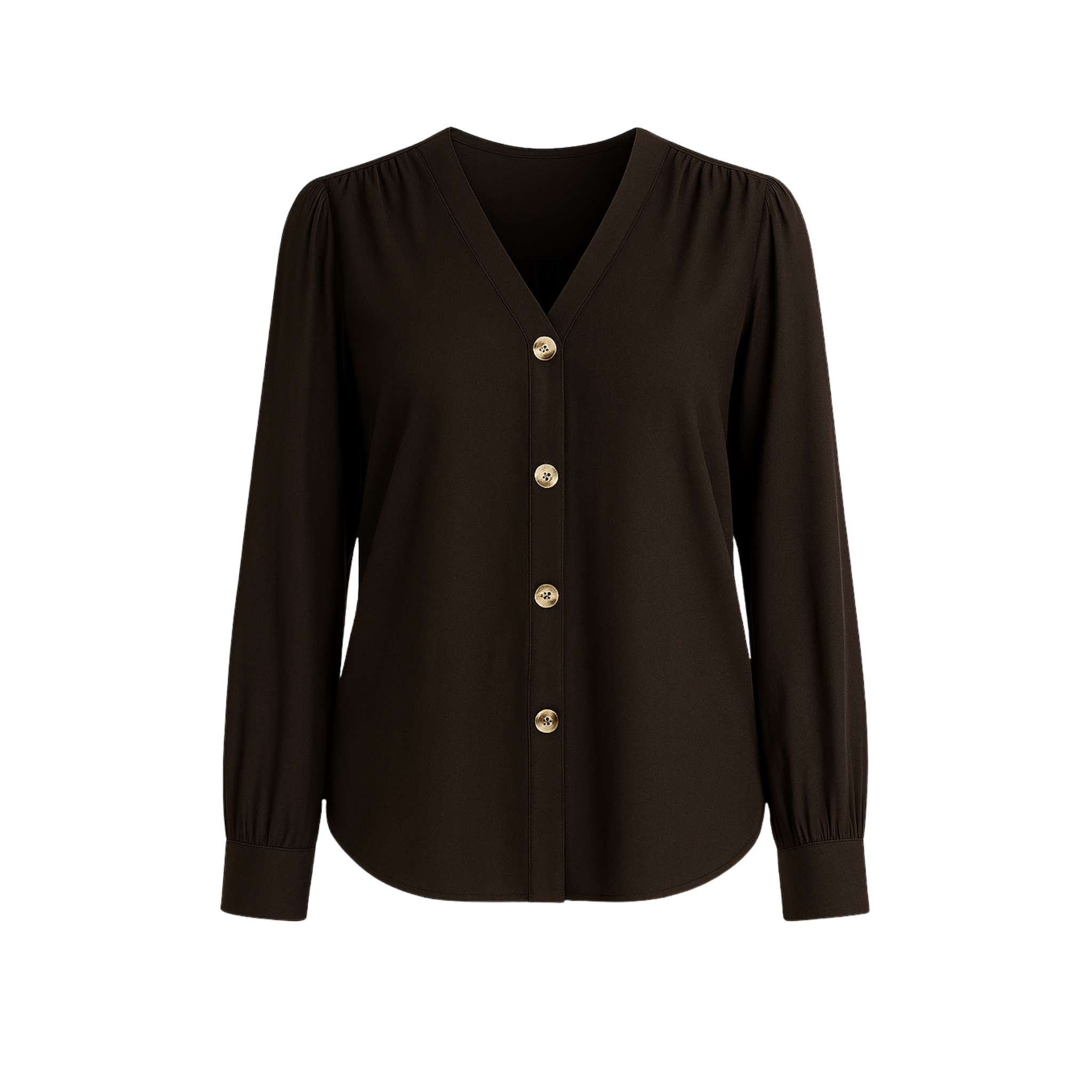 Button-Up Blouse