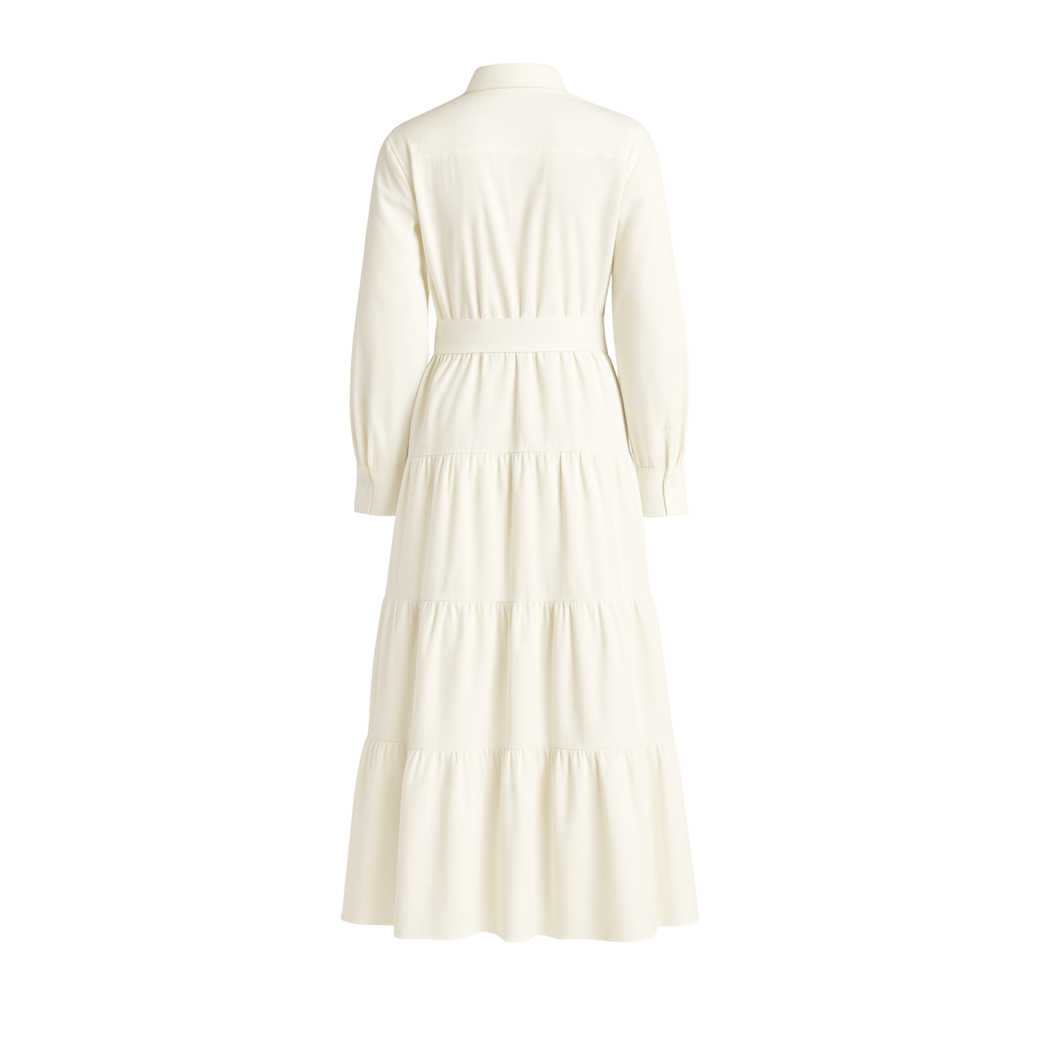 Twill Midi Dress