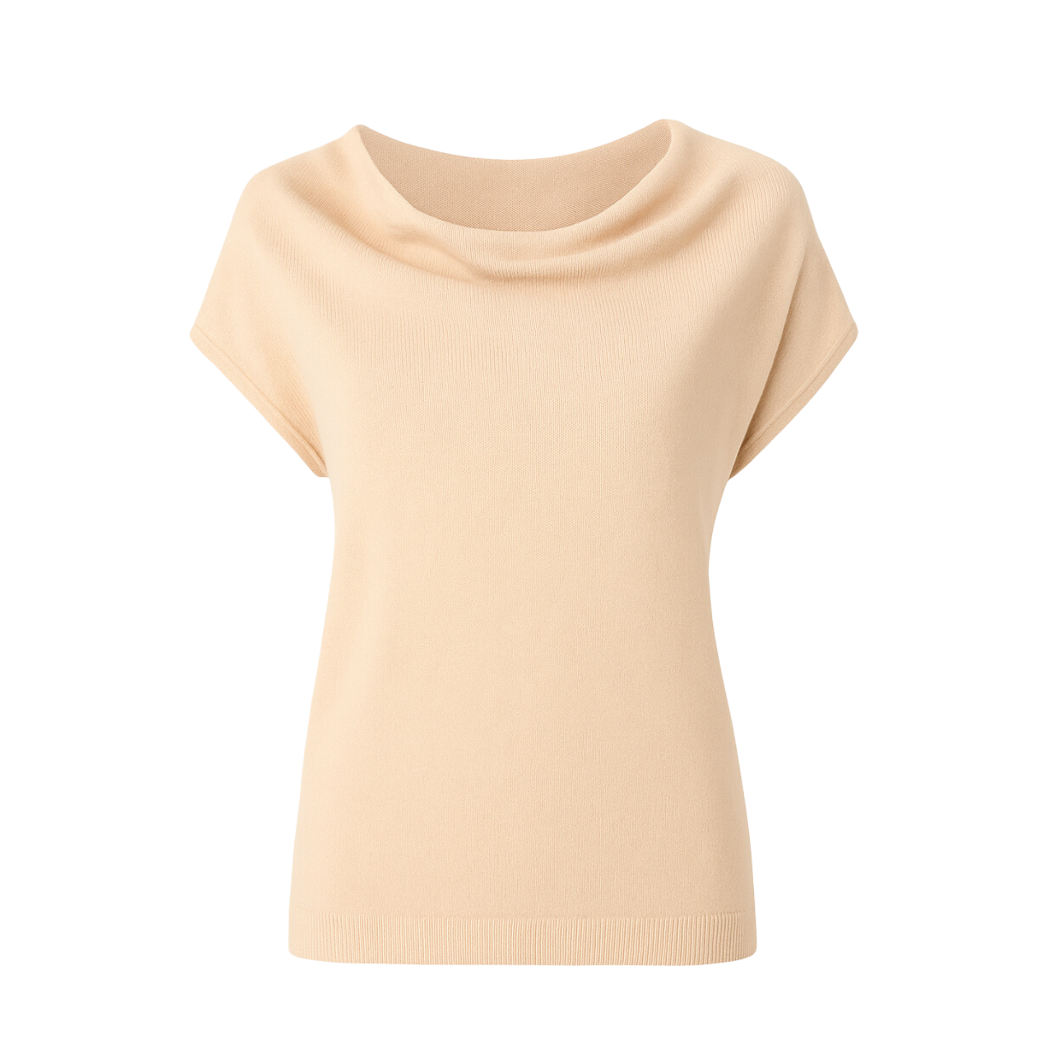 Cowl Neck Knit Top