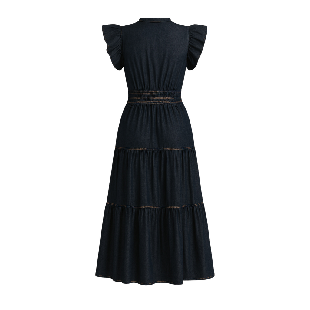 Denim Midi Dress
