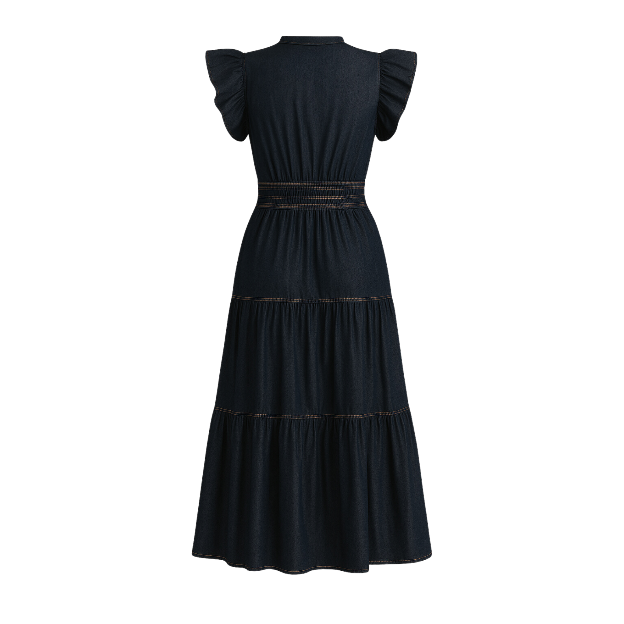 Denim Midi Dress