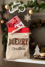 "Merry Christimas" Christmas Tote Bag