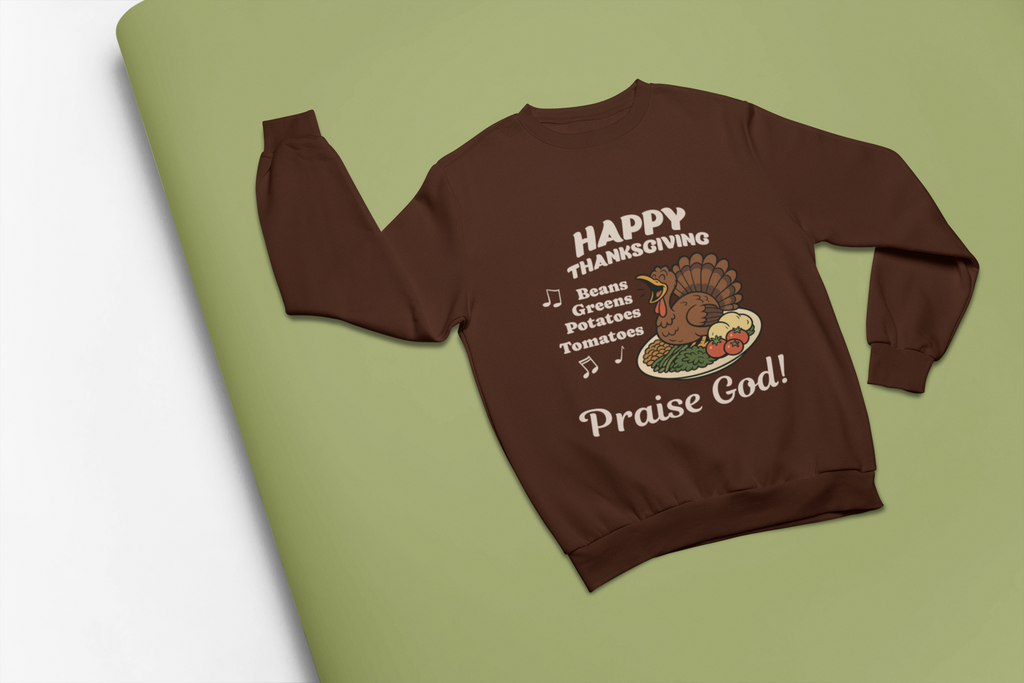 Thanksgiving "Thankful" Sweatshirt