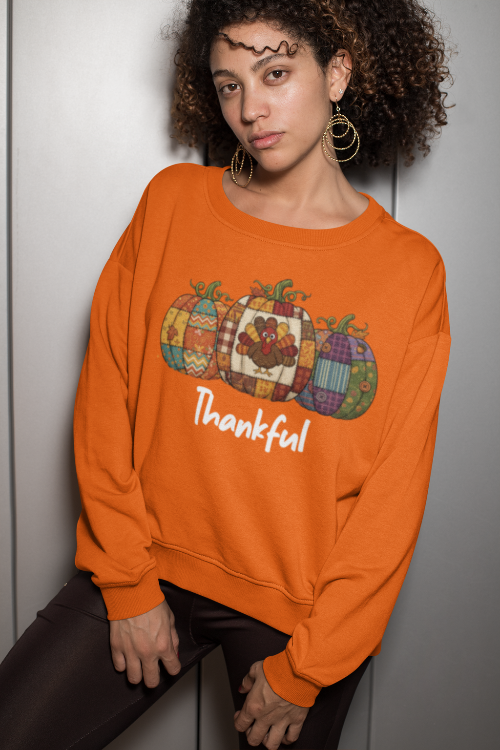 Thanksgiving "Thankful" Sweatshirt