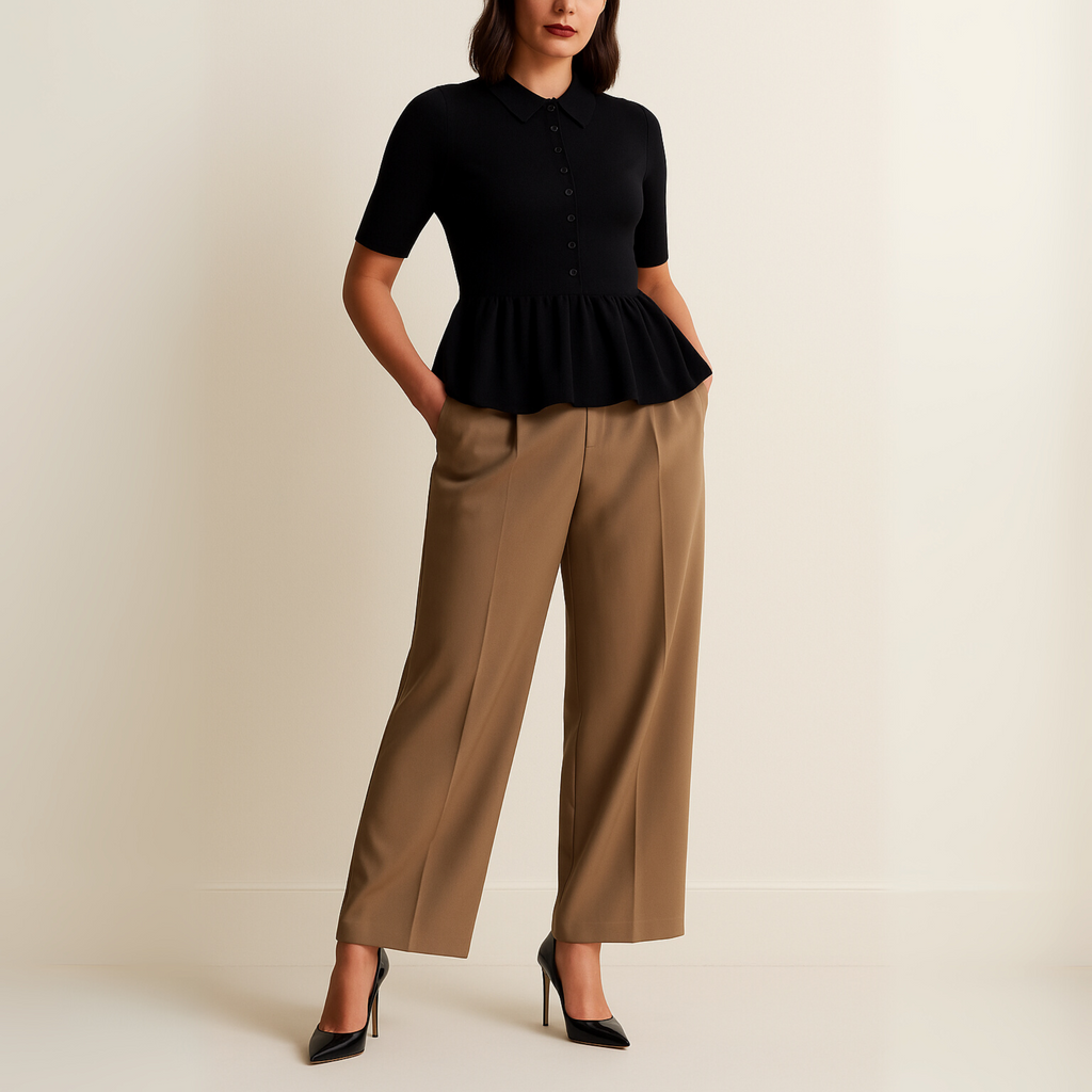 Straight Leg Pants