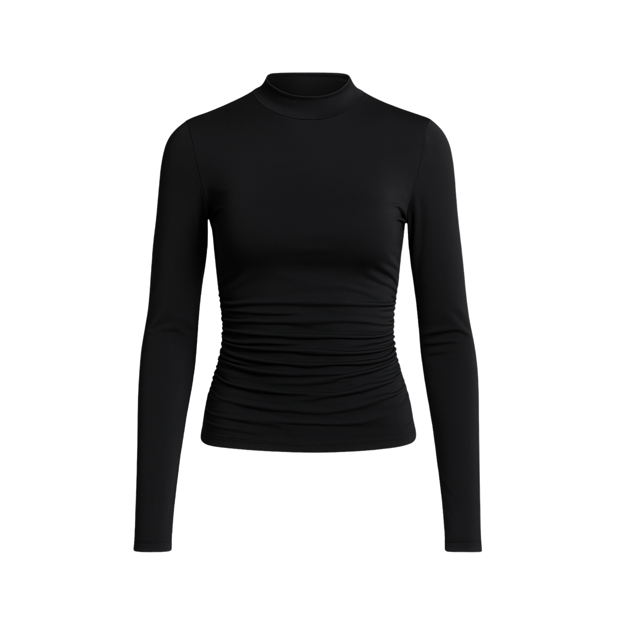 Ruched Long Sleeved Top