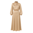 Satin Midi Dress