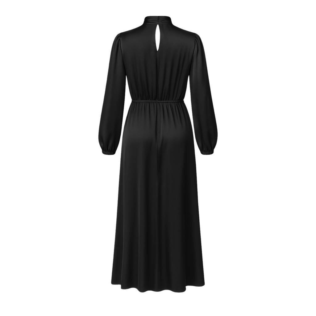 Satin Midi Dress