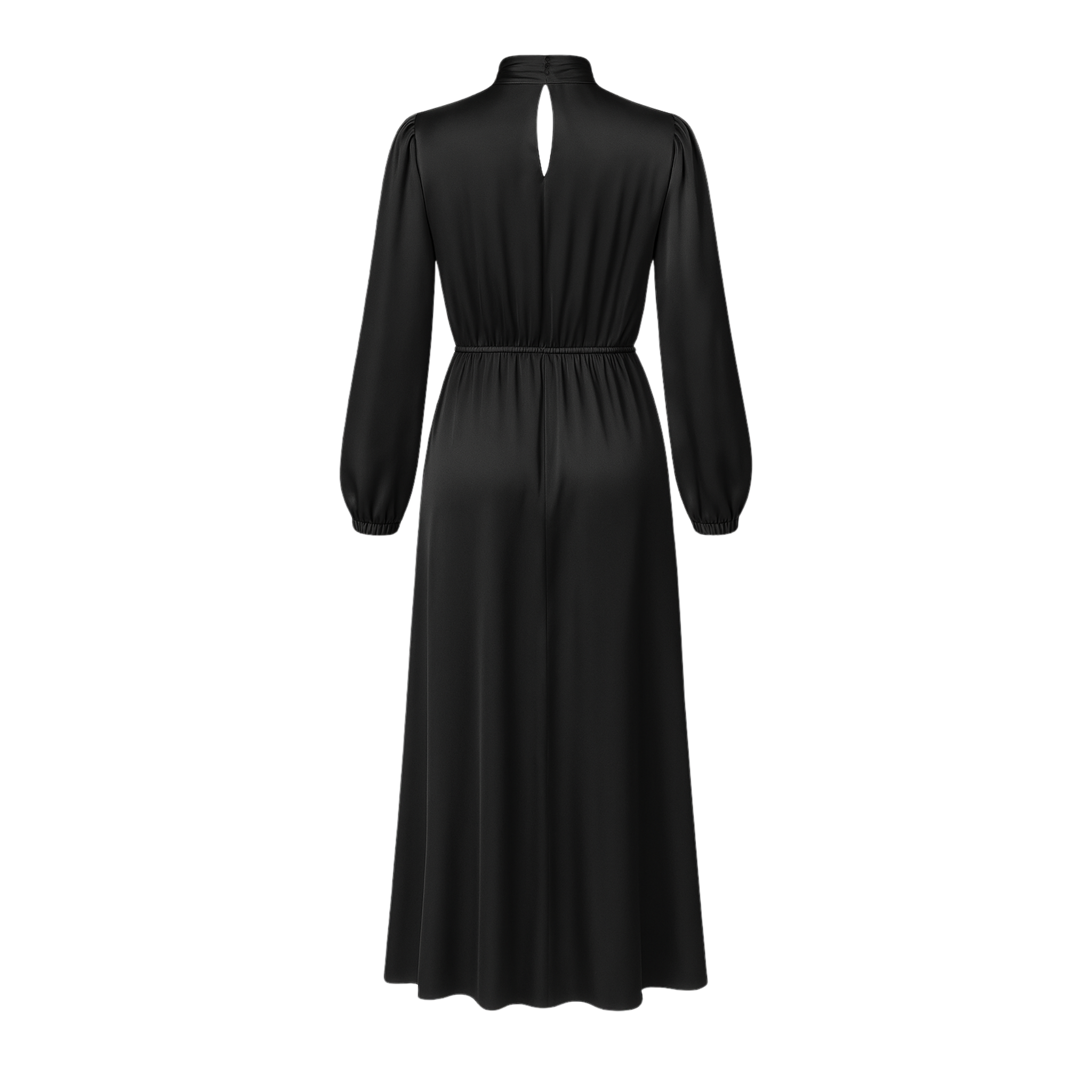 Satin Midi Dress