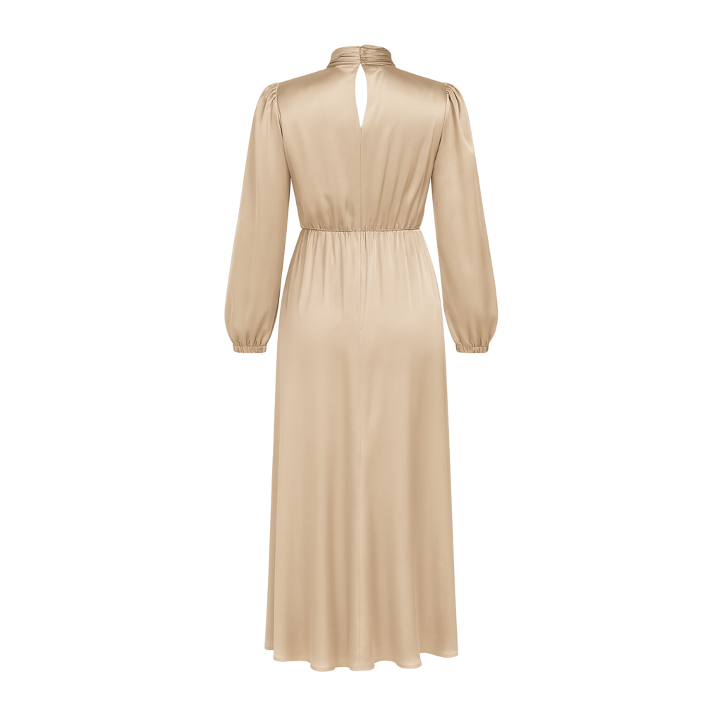 Satin Midi Dress