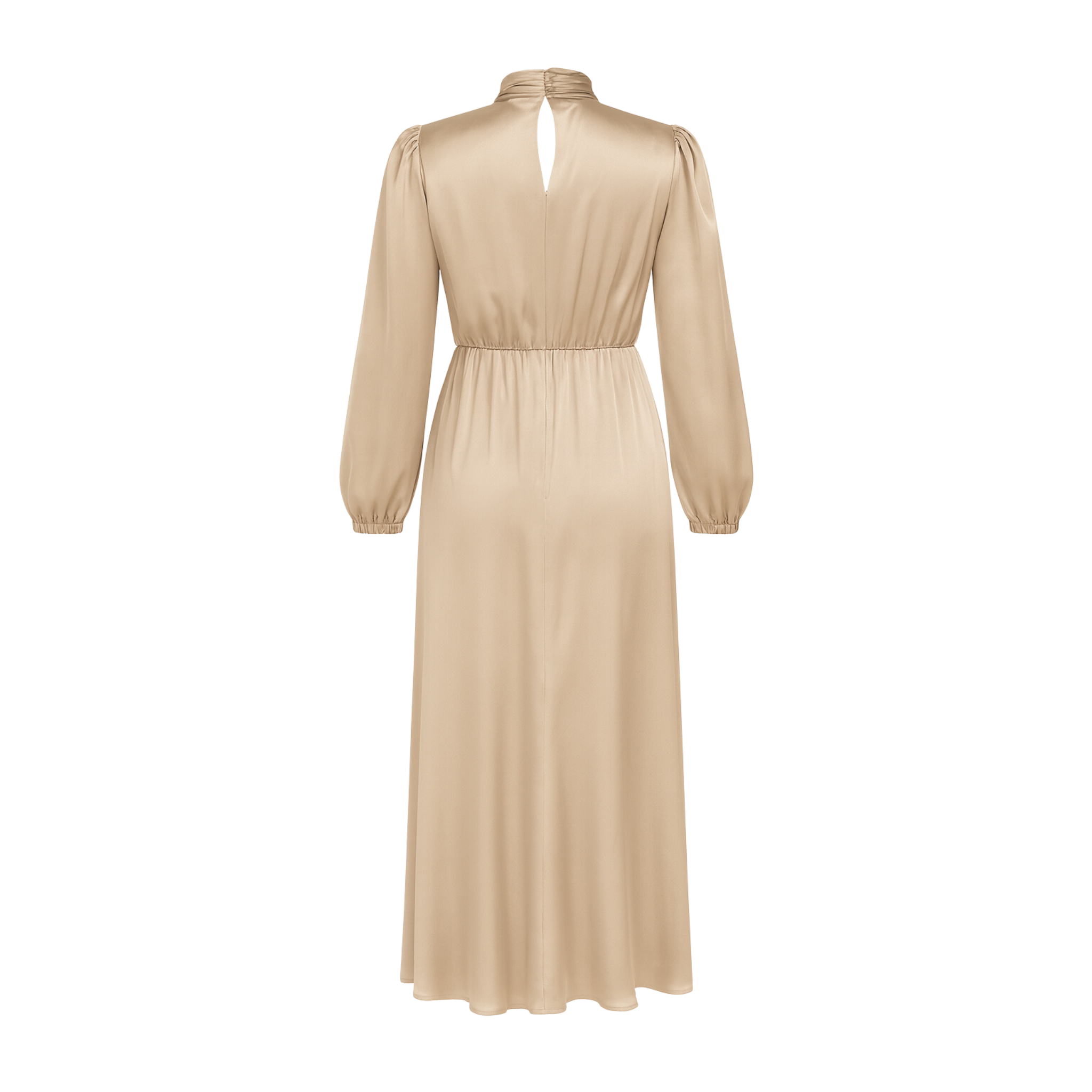 Satin Midi Dress