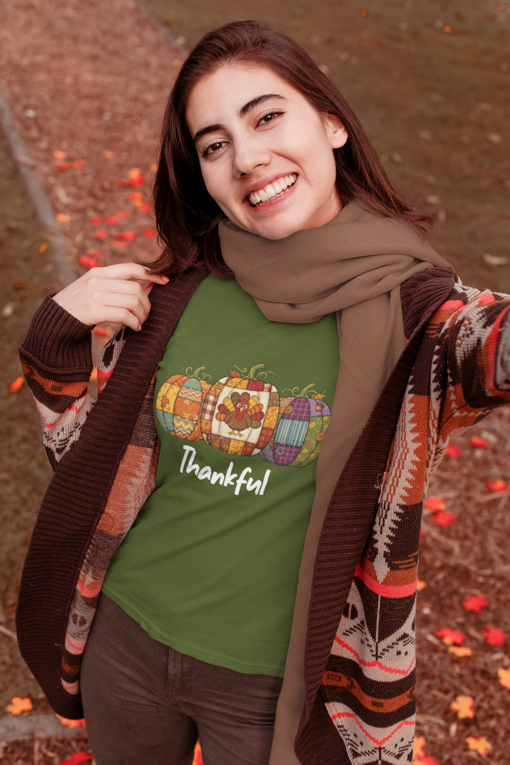 Thanksgiving "Thankful" T-Shirt