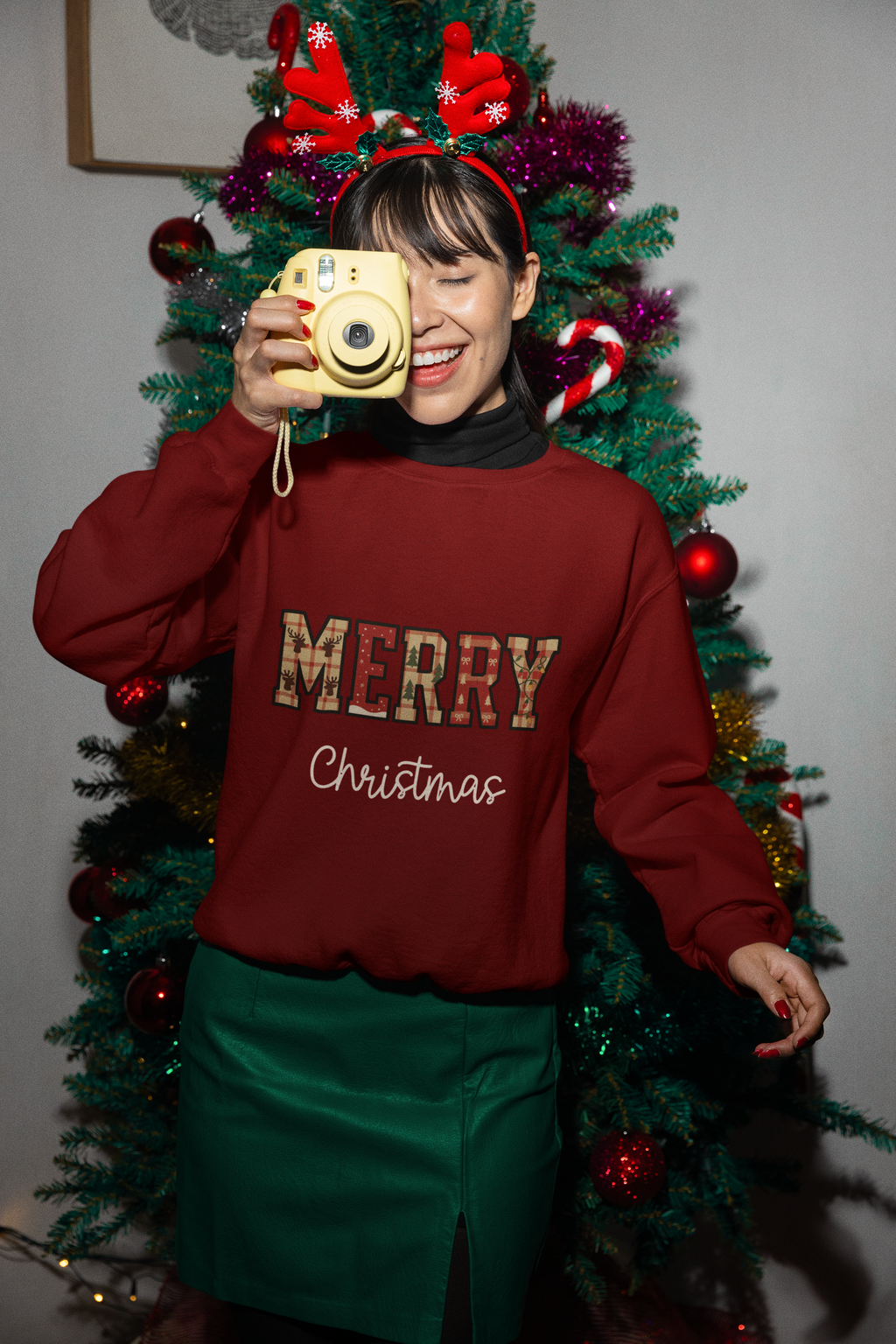 "Merry Christmas" Crewneck Sweatshirt